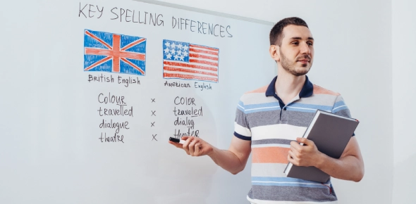 American vs british english